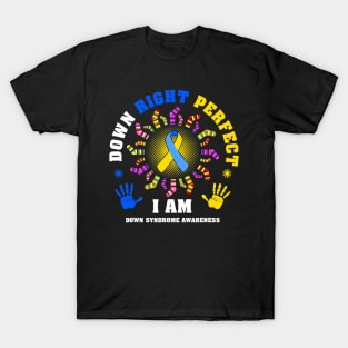 Im Down Right Perfect Down Syndrome T-Shirt